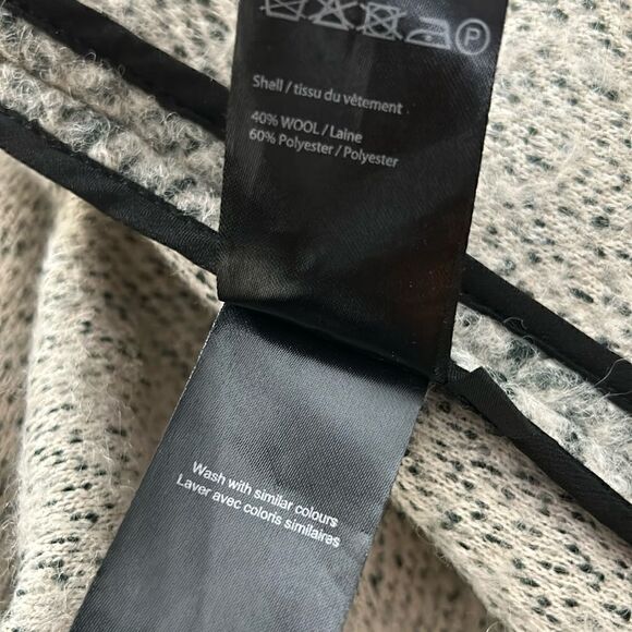 storm & marie ash waist coat ice vest jacket small extra small wool blend 2/34 - Picture 14 of 16